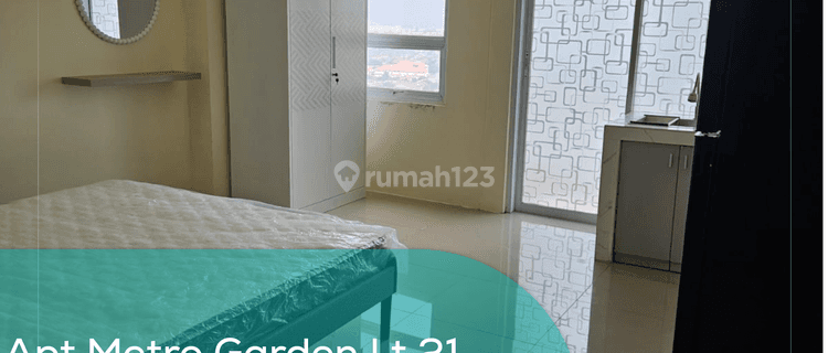 Apartement Metro Garden Lt 21, Studio, Full Furnished 1