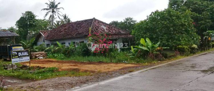 Tanah jalan utama mekarsari panimbang dekat spbu 1