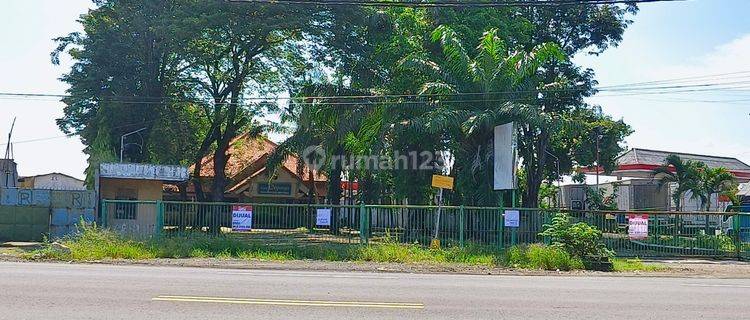 Tempat usaha 0 jalan raya langka ex resto dekat tol row jalan 40 meter Raya Gempol Jawa timur 1