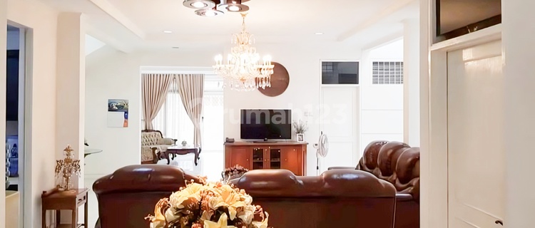 Turun Harga !! Dijual Cepat!! Lokasi Strategis; Dekat Pintu Tol, Stasiun Mrt, Mall, Rs, Dll Di Jl. Alam Segar Pondok Indah Jakarta Selatan 1