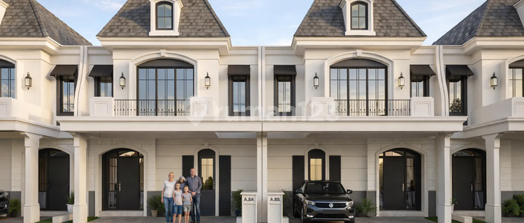 New Launching French Garden Home 2 Floors Starting Price from 1.2 Billion Citra Homes Halim By Ciputra 1