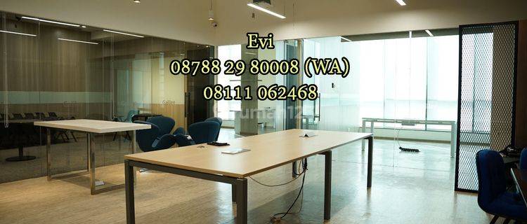 For Rent Office Space Apl Tower Podomoro City Furnished 1