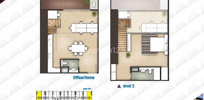 Jual Neo Soho Podomoro City Central Park Type Ebony Multifungsi 1