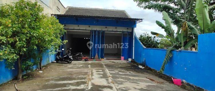 Rumah plus gudang luas strategis akses jalan propinsi 1