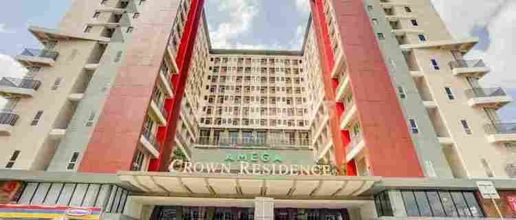 Amega crown Apartement siap huni 18jt murah poll 1
