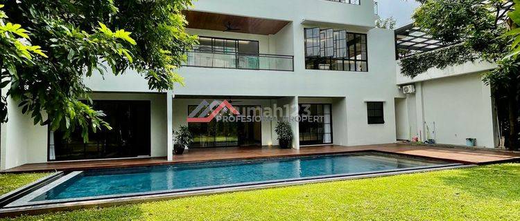 Rumah Mewah American Classic Style Design Kebayoran Baru Jakselp 1
