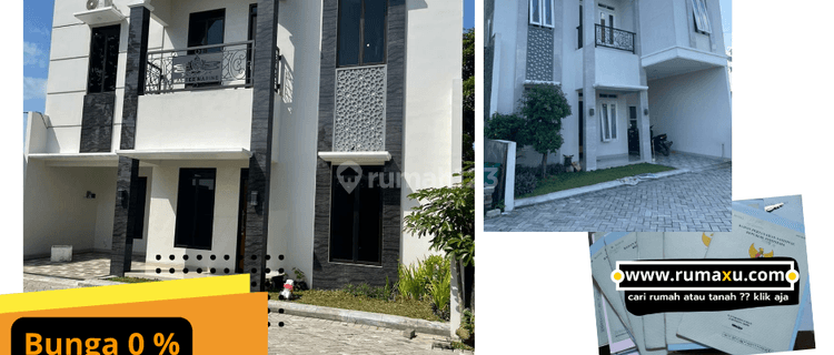 Rumah 2 Lantai Baru Furnished SHM di Solo Baru Solo 1