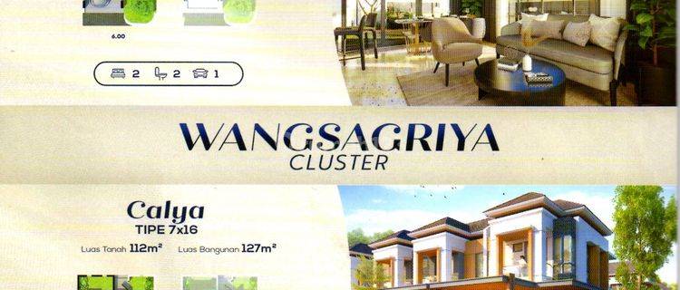 Rumah Strategis Cluster Eklusif Podomoro Park Bandung 1