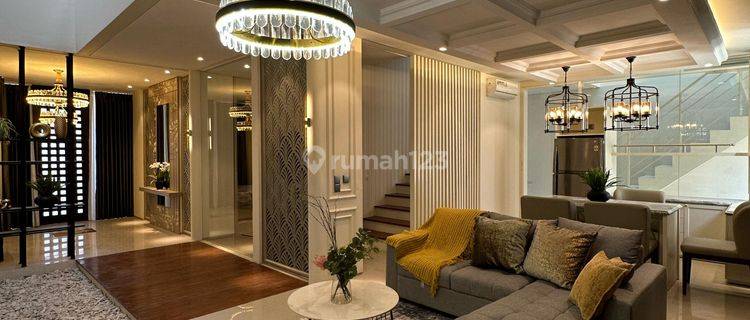 Jual Rumah Fullerton Citraland Utama American Classic Minimalis Full Furnish Interior Bagus Mewah Ala Sultan Mewah Harga Murah Siap Huni 1