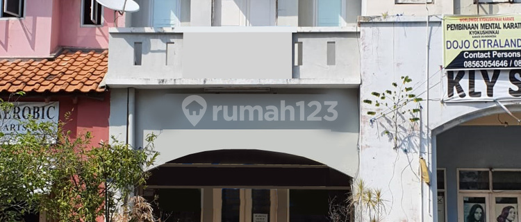 Ruko di Taman Puspa Raya Citraland, Surabaya Bagus 1