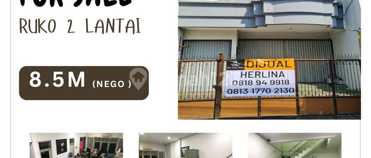 FOR SALE Fast, 2-story shop house in MT Haryono, Semarang, Central Java 1