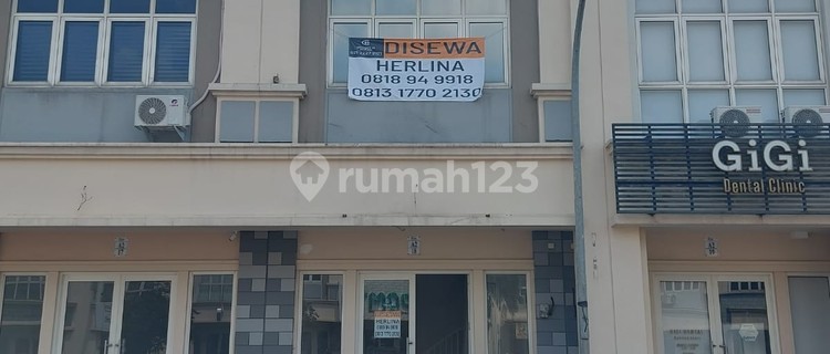 For Rent 2-story shop house ready for Business, Spacious parking, Residential area in BSD City 1