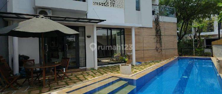 RUMAH NYAMAN CLASIC MODERN DALAM CLUSTER PREMIUM DI BINTARO JAYA 1