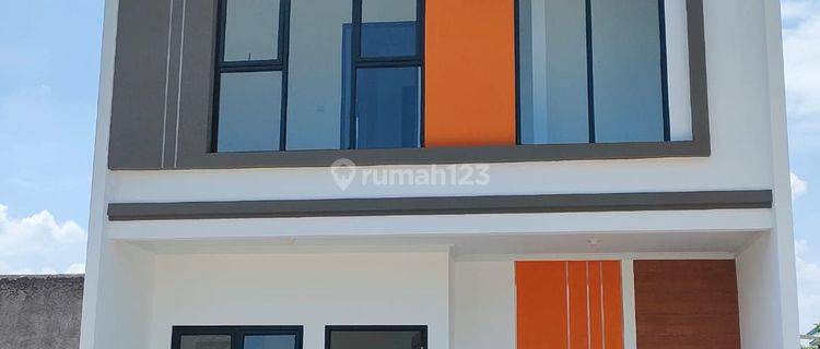 Rumah Modern 2 Lantai Dekat Tol Bsd Tangsel 1