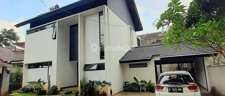 Rumah Minimalis Modern With Garden Concept Di Cilandak Barat 1