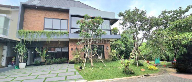 Rumah Pojok Bonus Halaman Luas Delatinos Bsd Semi Furnished 1