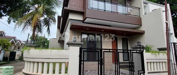 Rumah Baru 2 Lantai Hoek Side Design Modern Harga Menarik Di Bsd 1