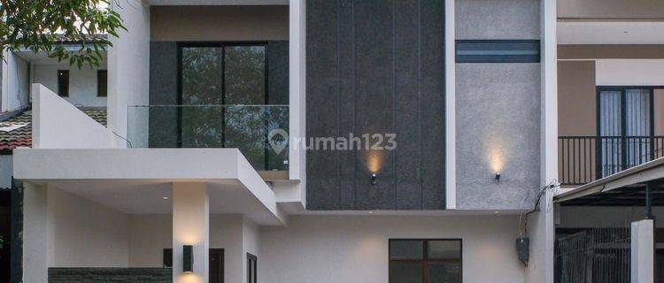 Rumah Baru Renovasi Design Modern Di Cluster One Gate System Bsd  1