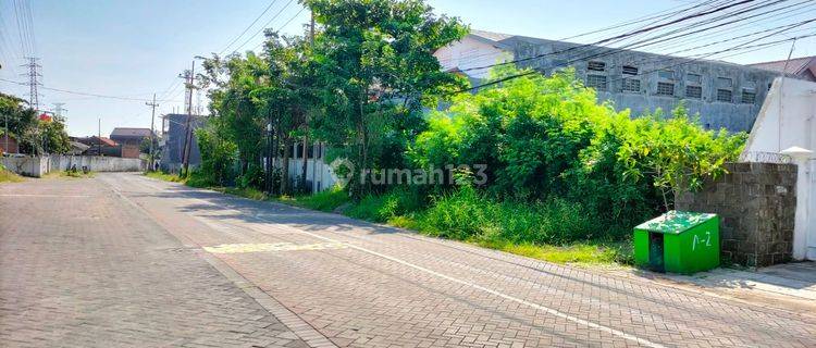 Jual Kavling Villa Kalijudan Indah Cocok Untuk Usaha Home Industri, Gudang, Lapangan Futsal, Badminton, Dekat Mojo, Dharmahusada, 1