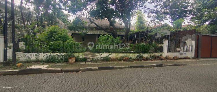 Jual Rumah Tua Hitung Tanah di Salemba Menteng Depan Taman 1