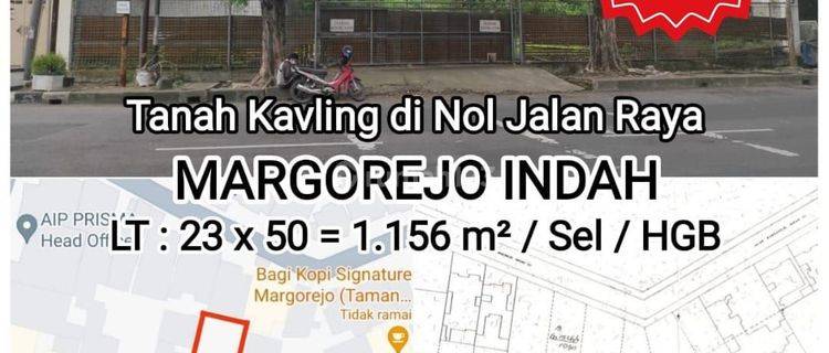 Tanah Raya Margorejo Indah 0 Jln 16 Jt/m2 1