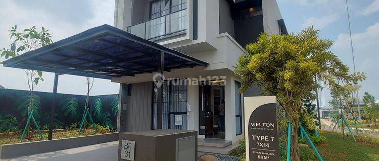 Rumah Welton Hiera Bebas Banjir di Bsd City 1