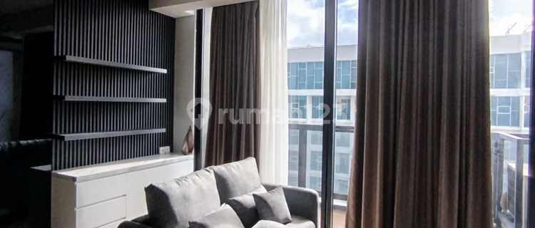 Yukata 2-Bedroom Corner Apartment Near Binus Furnished 1