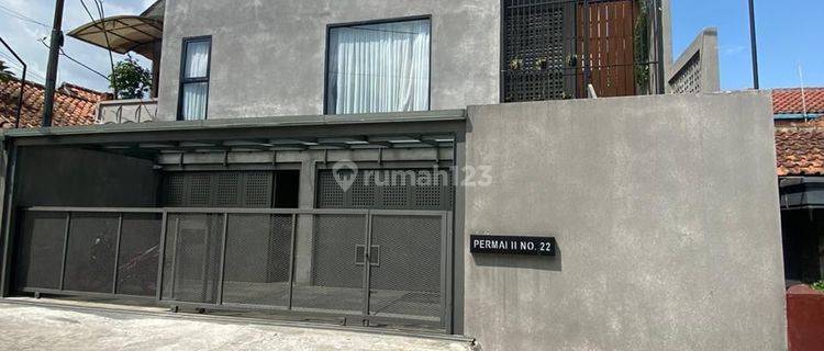 Rumah Baru Industrial 3,5 Lantai Padasuka Cicaheum  1