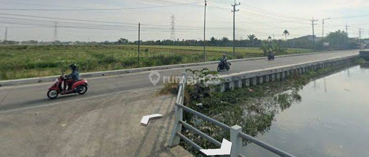 Tanah Nol Jalan Flot Perumahan Kuning di Krian, Sidoarjo 1