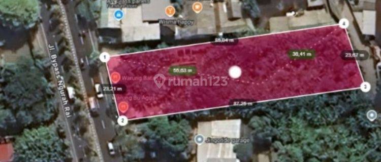 Tanah Kosong Bali Nol Jalan Bypass Ngurah Rai, Denpasar  1