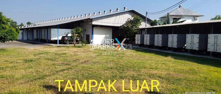 Dijual Eks Pabrik, Lahan Lebar, Pagar Keliling, di Rejoso Nganjuk 1