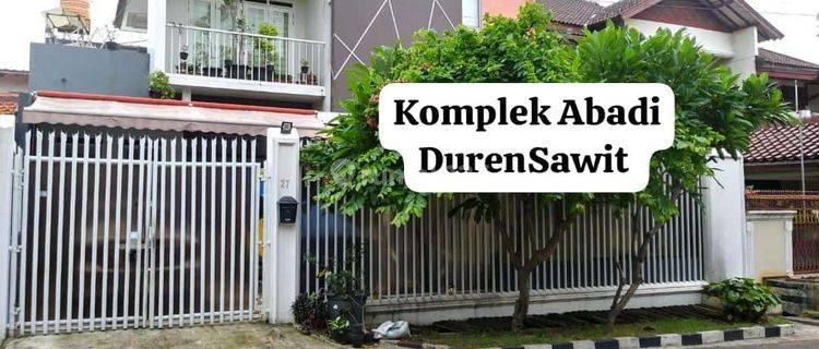 Rumah di Komplek Abadi Duren Sawit Jakarta Timur  1