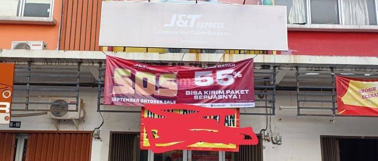 Ruko 2 Lantai Pasar Bersih Serang Trade Center Menghadap Jalan 1