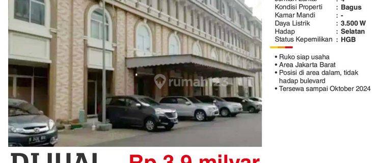 Ruko Sentra Niaga Green lake city, Dekat akses tol, Strategis 1