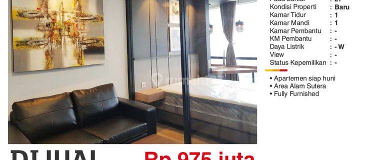 Apartement The Smith, Alam Sutra Area..Full Furnished 1