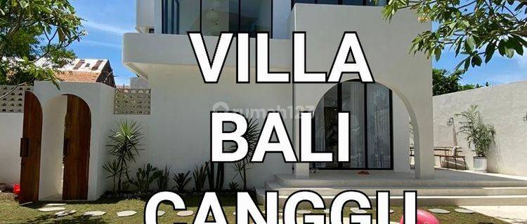 Dijual villa baru siap huni full furnised Canggu Bali di Canggu bali 1