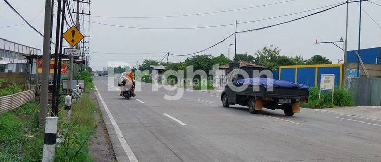 tanah nol jalan dekat pintu tol cerme 1