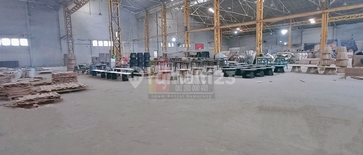 Gudang Luas Tanah 5000 di dekat pelabuhan dan Tol Kaligawe 1