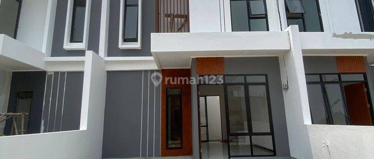 Rumah Baru Scandinavian SHM Ready Stok di Bedahan Sawangan Depok 1