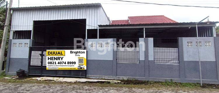 RUMAH SEMI GUDANG SIAP HUNI DAN NYAMAN DI PESANTREN  KOTA KEDIRI 1