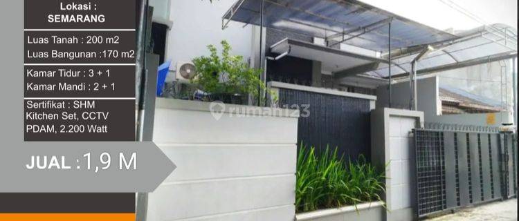 Rumah siap huni Badak Gayamsari Semarang timur 1