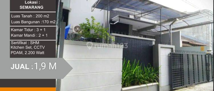 Jual/sewa rumah bagus  Badak Semarang timur 1