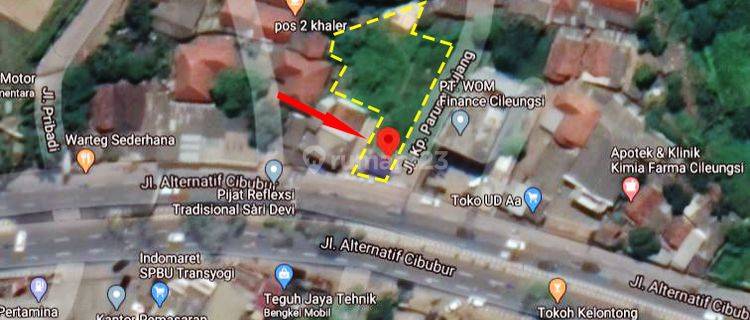 Tanah Komersial  di Jalan Alternatif Cibubur - Bogor - Jawa Barat 1