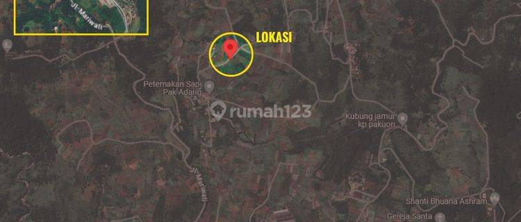 Tanah / Lahan 3.8 H  di Puncak, kabupaten Cianjur 1