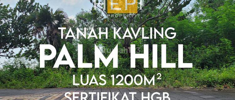 Tanah Premium di Palm Hills Papandayan Gajahmungkur, Semarang 1.200 m² 1