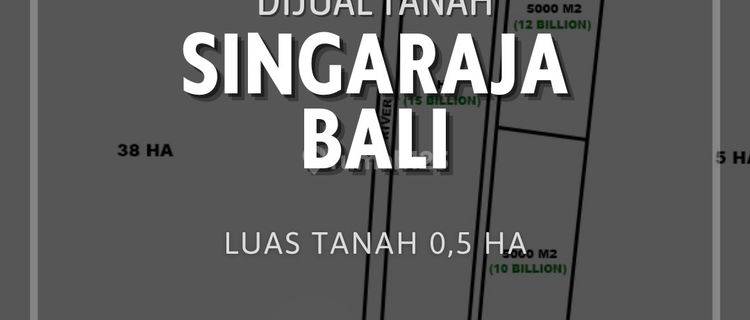 Tanah Kavling Super Premium Singaraja Bali, Buleleng 45 Ha 1