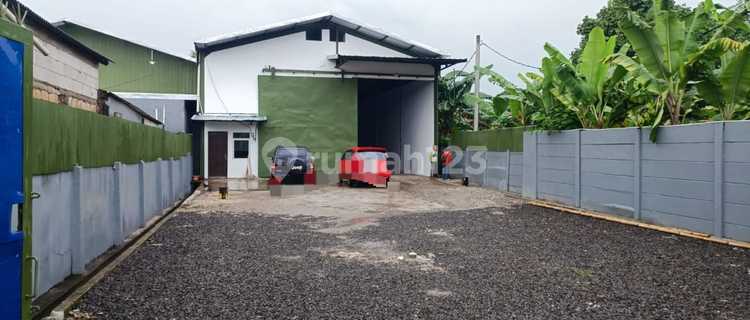 Disewakan Gudang Bangunan Baru Di Pinggir Jalan Raya Cileungsi. Kabupaten Bogor 1