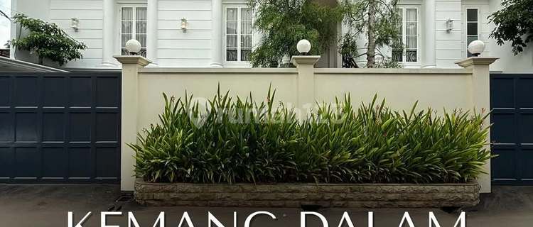 Rumah Baru Klasik Modern Furnished di Kemang Dalam, LT 517 LB 760 1