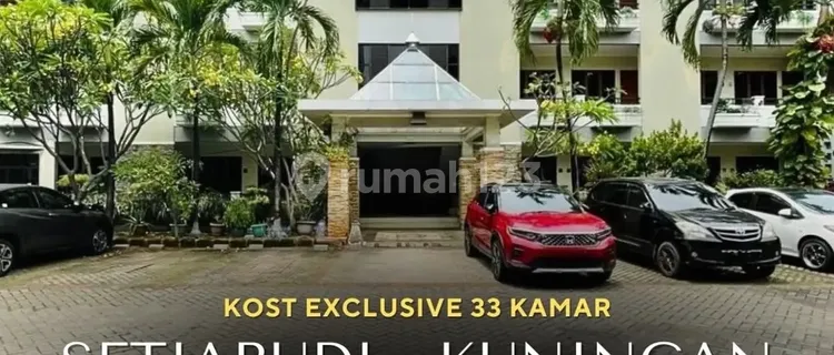 Exclusive Kost Furnished 33 Kamar di Karet - Setiabudi, LT 1683 LB 2250 1