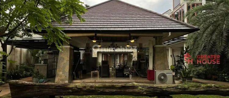 Rumah Asri Tropical Modern di Cilandak Tengah, LT 1342 LB 420 1